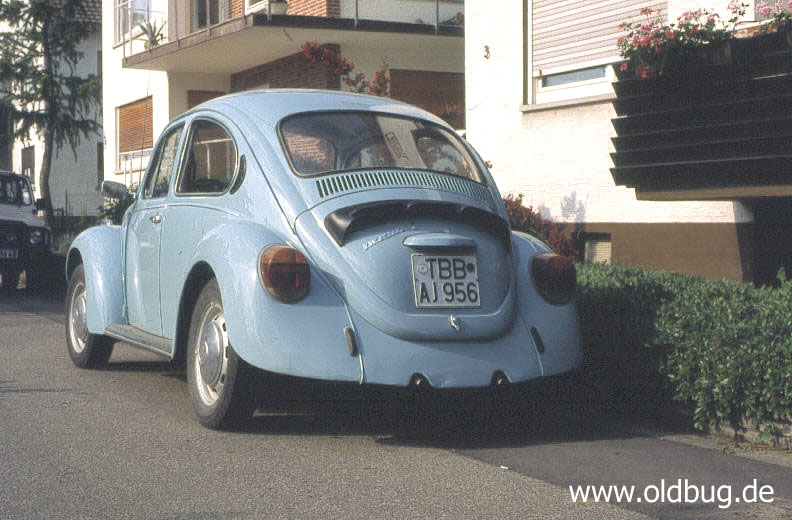 mein erster Käfer ein 1303 in Marinablau