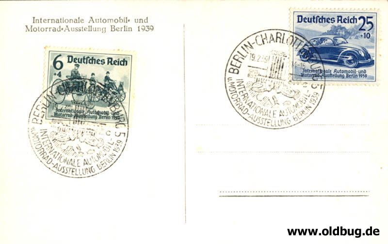 KdF Postkarte Rückseite