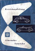 Betriebsanleitung für Ovali von 1956.