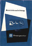 VW Bus Betriebsanleitung von 1953.