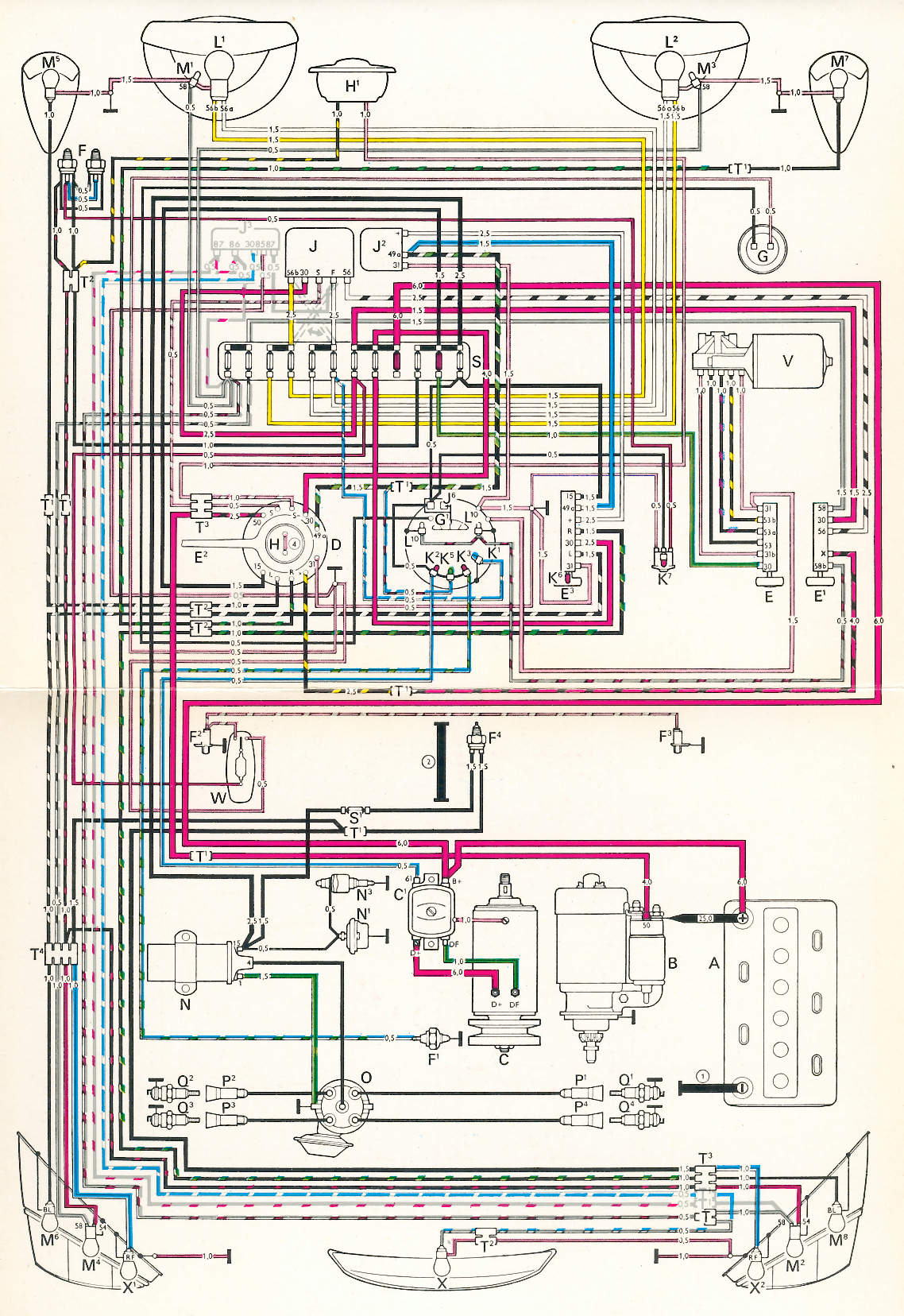 Beetle Wiring Diagram